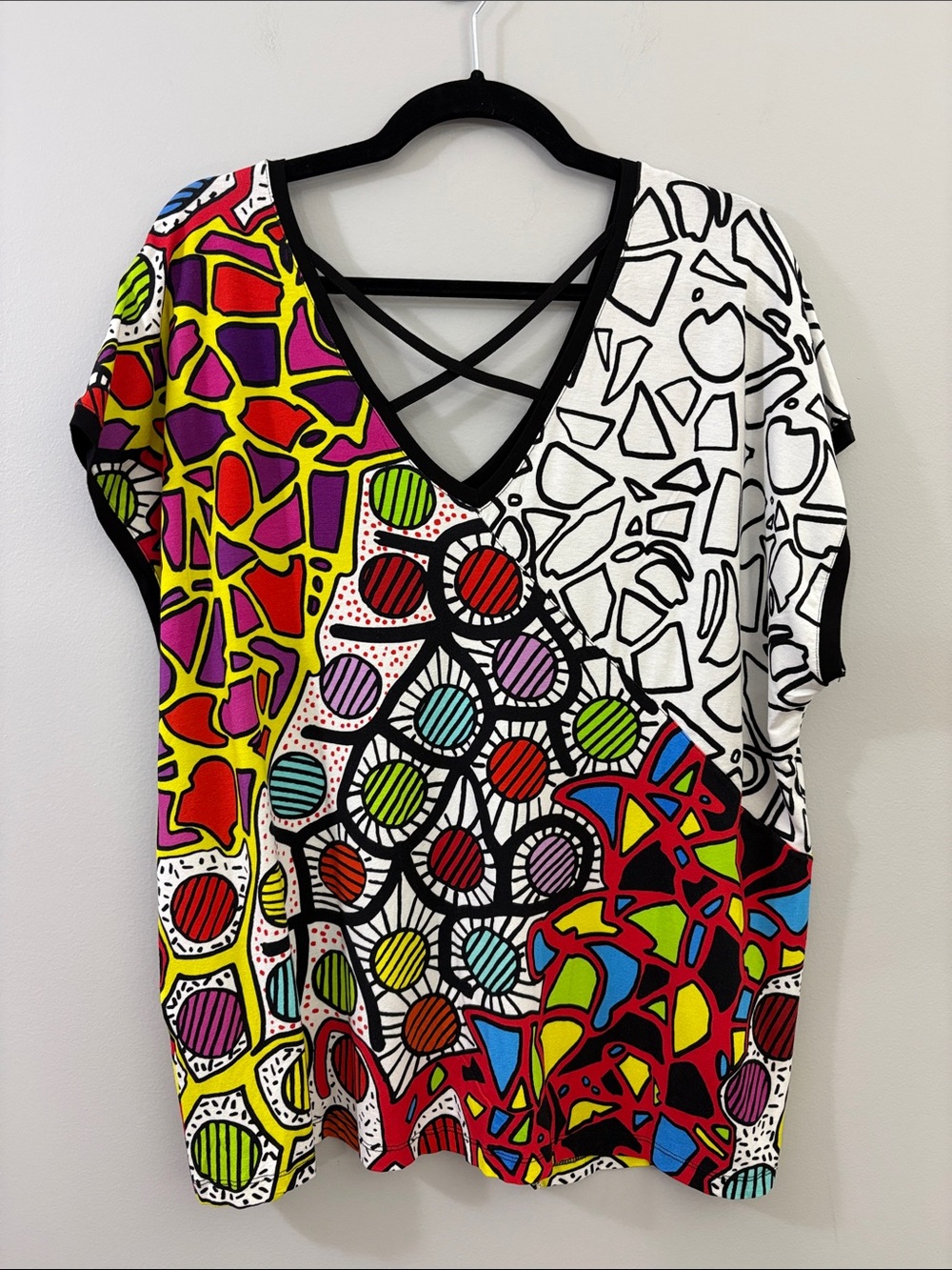 DOLCEZZA abstract artist top XXL